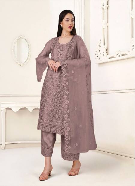 Brown Colour Aishaa By Biva Designer Salwar Suit Catalog 30023