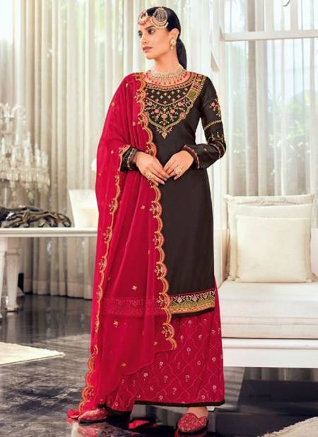 Brown Colour Kasturi Vol 2 By Radha Wedding Salwar Suit Catalog 894
