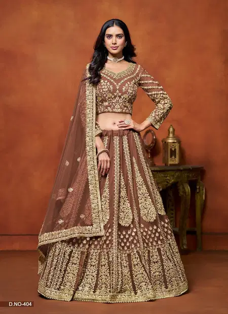 Mehvish Vol 4 Net Wedding Wear Lehenga Choli Exporters In India