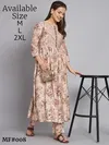 Brown Colour Mesmora Heavy Printed Soft Poly Kurti With Bottom Wholesale Market in Surat With Price MF008