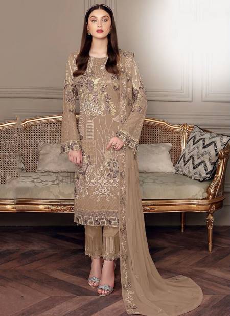 Chikoo Colour DS 161 Colours Ethnic Wear Wholesale Pakistani Salwar Suit Catalog 161 B