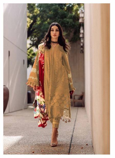 Chikoo Colour KF 152 Pakistani Salwar Suits Catalog 152 E