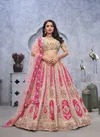 Chiku Colour KF 22 To KF 415 By Kesar Fab Ocassion Wear Designer Lehenga Choli Wholesale Online KF 30 Chiku