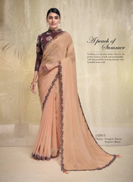 Cream Colour Norita Sale Vol 3 By Mahotsav Occasion Wear Designer Saree Orders In India 42913