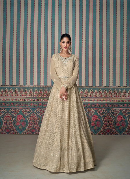 Zarina By Sayuri Georgette Gown With Dupatta Suppliers In India Catalog