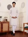 Rw Viscose Embroidered With Chikankari Work Kurta Pyjama Suppliers In India