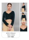 Dark Green Colour Janasya Ladies Blouse Catalog 216