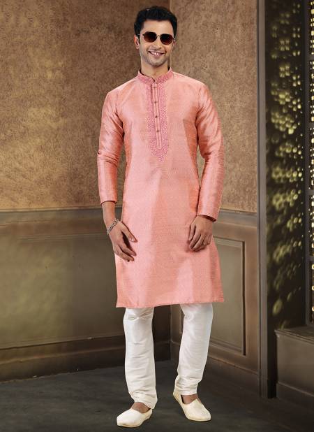 Dark Pink Colour Function Wear Exclusive Wholesale Kurta Pajama Catalog 2023