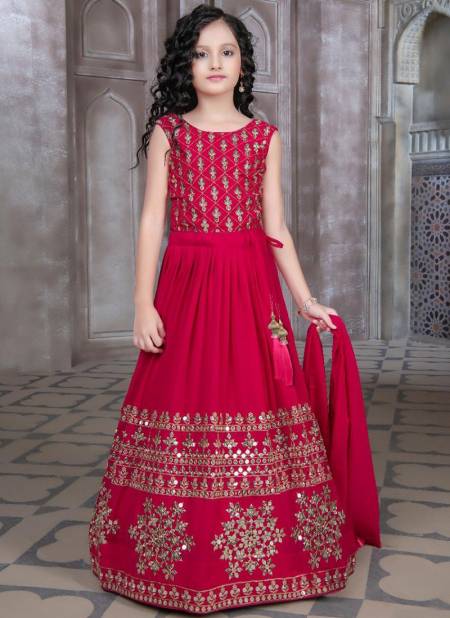 Deep Pink Colour Alka Vol 35 Wedding Wear Wholesale Girls Wear Lehenga Choli Catalog 250
