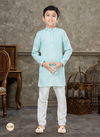 Firozi Colour Kids Vol 5 Boys Wear Kurta Pajama And Indo Western Catalog K 763