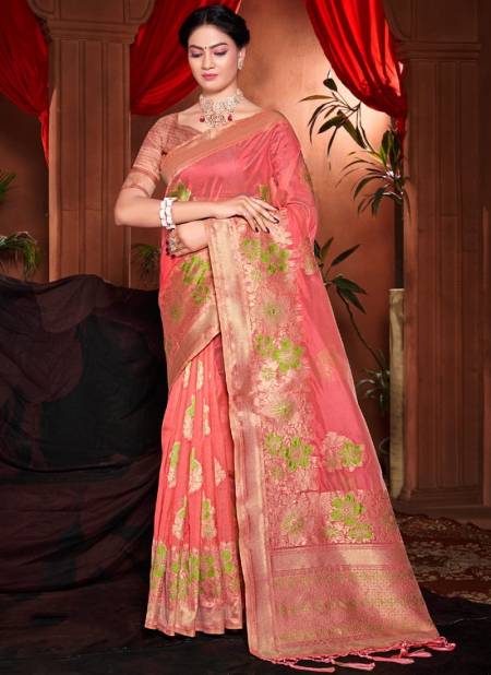Gajari Colour Deepkala Designer Wholesale Silk Sarees Catalog 3291