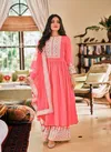 Gajari Colour Dil Noor By Eba Designer Salwar Suit Catalog 1342