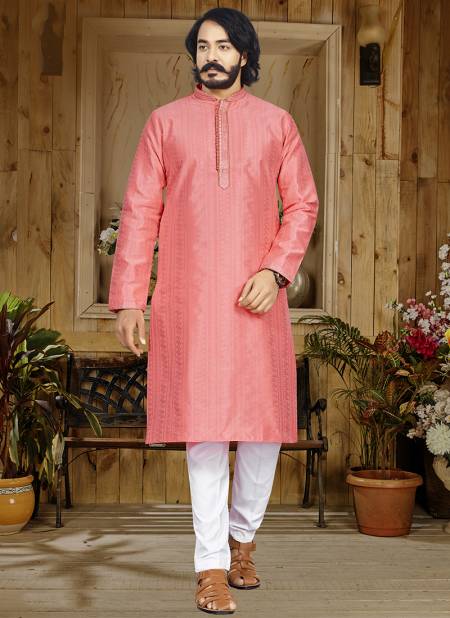 Gajari Colour Outluk 119 Festive Wear Mens Kurta Pajama Catalog 119007
