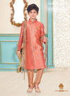 Gajari Readymade Kids Kurta Payjama Banarasi Brocade 1904