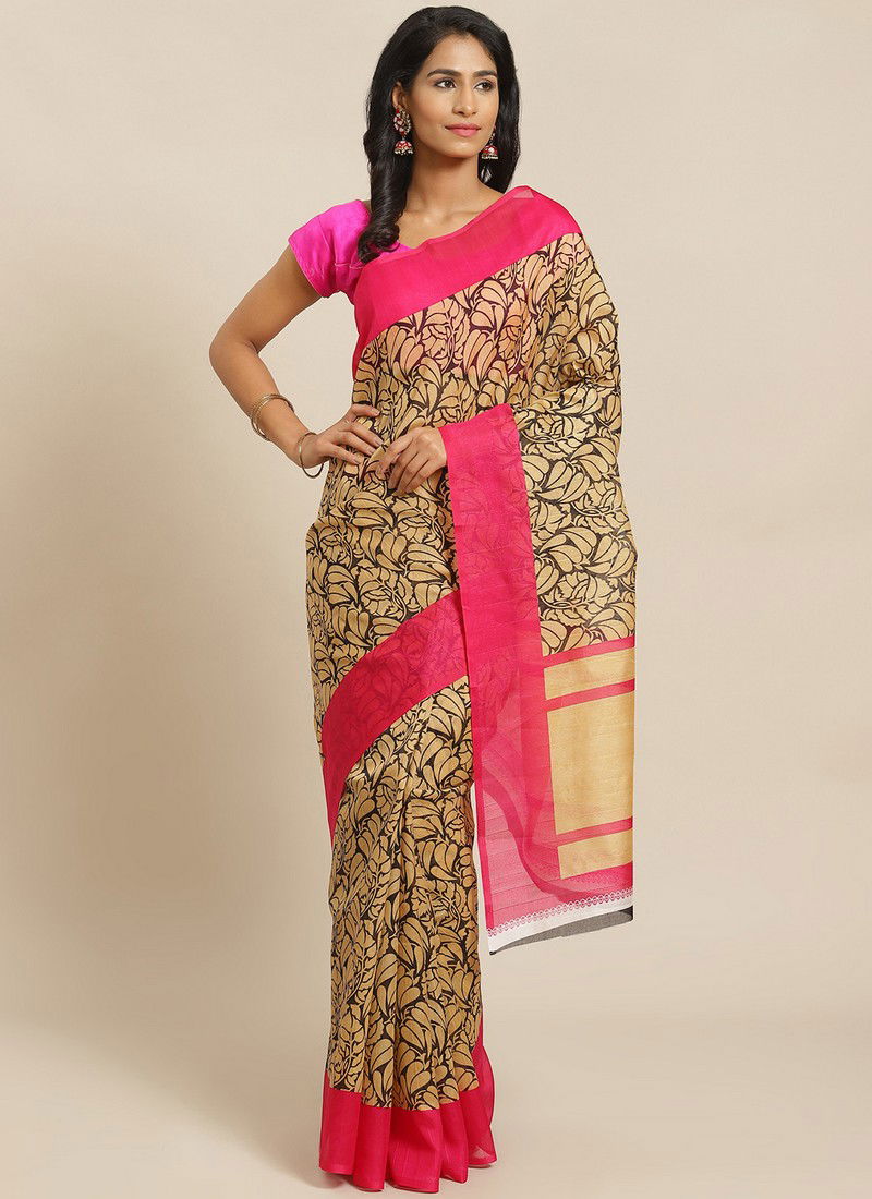 Gold Bhagalpuri Saree 32