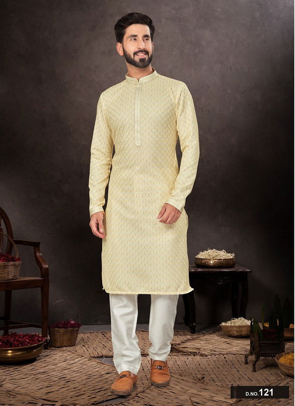 GS Fashion Wedding Mens Wear Designer Kurta Pajama Wholesale Market In Surat