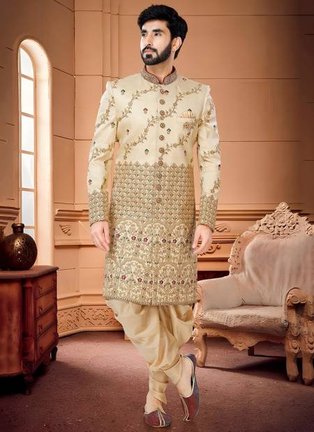 Gold Exclusive Wear Wholesale Indo Western Catalog 1651