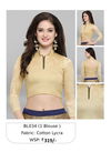 Golden Colour Janasya Ladies Blouse Catalog 34
