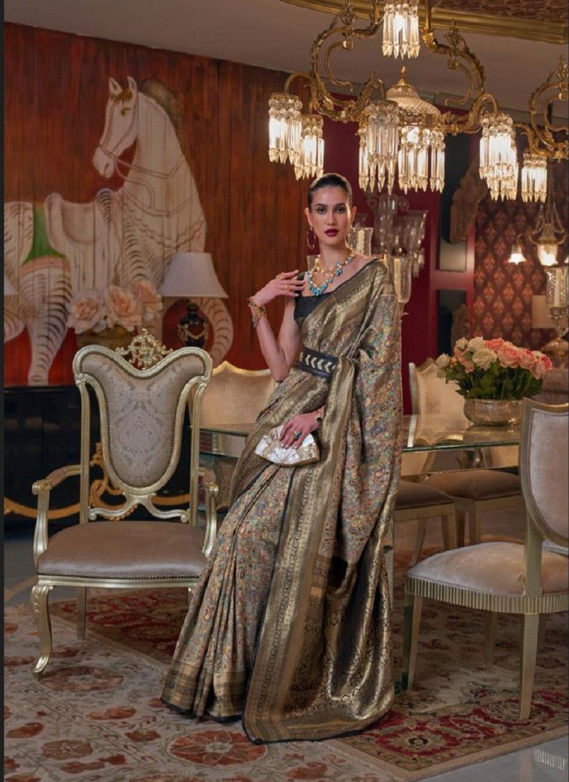 Kshahida Silk By rajtex Printed Saree Catalog