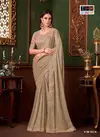Golden Colour Sandalwood Vol 14 By TFH Designer Party Wear Saree Wholesale Online SW 1412