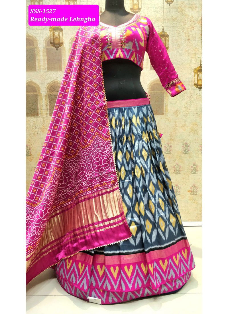 Gray And Pink Colour Shisha 1522 To 1527 Designer Lehenga Choli Catalog 1527