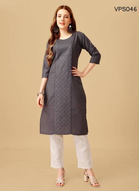 Gray Colour Aaradhya Vol 2 By Fashion BerryKurti With Bottom Catalog 46