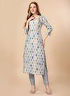 Gray Colour BS Vol 8 Designer Salwar Suit Catalog 805