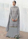 Gray Colour KF 142 Colors Pakistani Suits Catalog 142 B