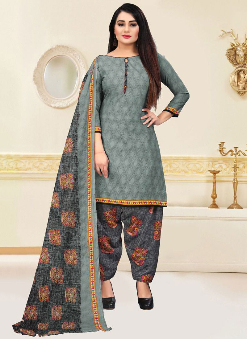 Gray Colour Rajnandini Ethnic Wear Wholesale Designer Salwar Suit Catalog 4110