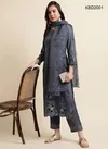 Gray Colour Salimar Vol 11 By Mahotsav Redaymade Suits Catalog 2001