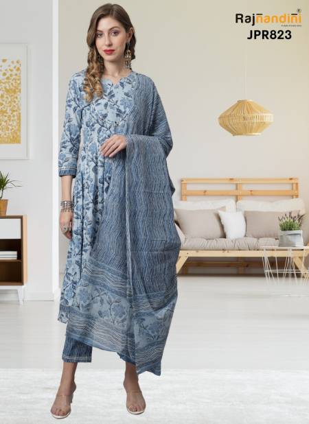 Gray Kaveri By Rajnandini Designer Salwar Suit Catalog 823