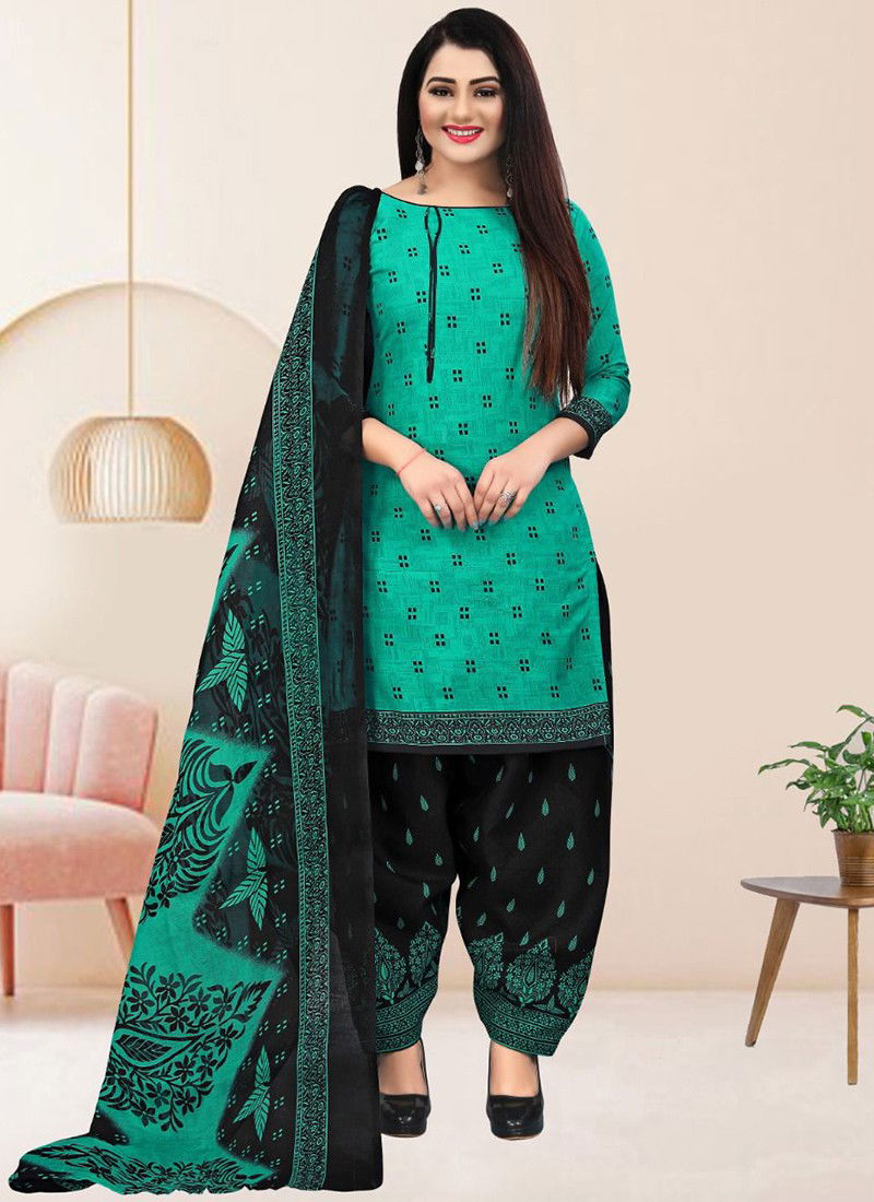 Green And Black Colour Rajnandini Ethnic Wear Wholesale Designer Salwar Suit Catalog 4096