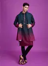 Green And Maroon Colour Vastra Vol 3 By Shubhvastra Rayon Surat Kurta With Dupatta Wholesale Market 6023