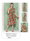 Green And Peach Colour Janasya Patywear Kurti Catalog 4152