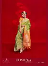 Green Colour 398001 To 398006 Kontessa Roycce By Rajtex Tussar Silk Designer Saree Wholesale Price In Surat 398001