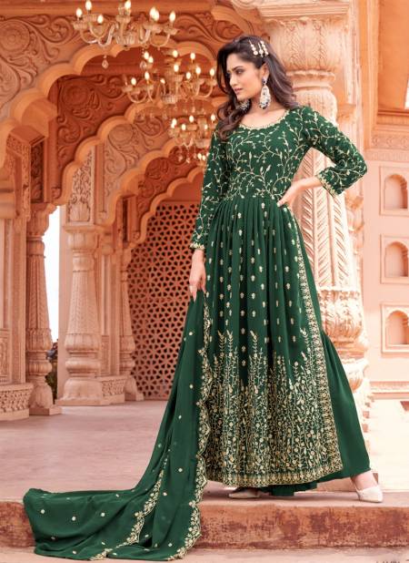 Green Colour Aanaya By Dani Creations Wedding Salwar Suits Catalog 5801