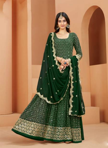 Green Colour Aanaya Vol 159 Wedding Salwar Suit Catalog 5901