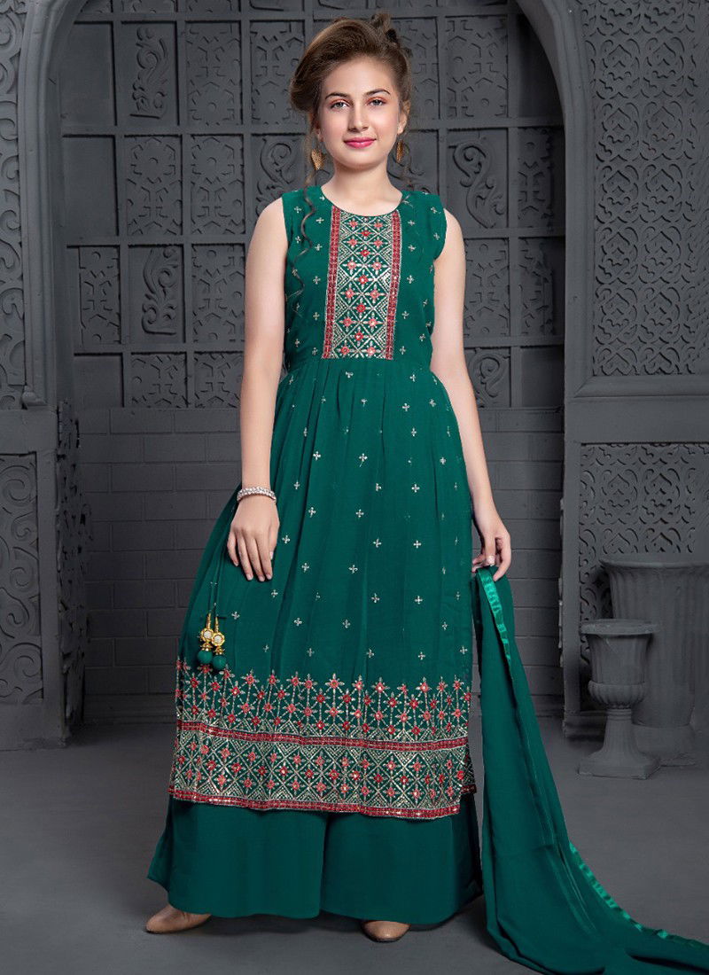 Green Colour Alka Vol 36 Designer Salwar Suit Wholesale Girls Wear 253