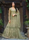 Green Colour Amaira By Senhora Gown Catalog 2097