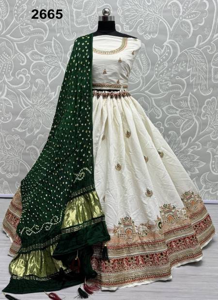 Anjani Art Gadhwal Silk Designer Wear Lehenga Choli Wholesale Market In Surat Catalog