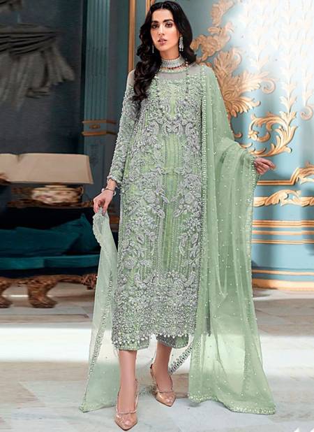 Green Colour DS 178 A TO DS 178 D Function Wear Wholesale Pakistani Salwar Suits Catalog DS 178 D