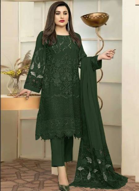 Green Colour Ds 168 Colours By Dinsaa Suit Georgette Salwar Suit Catalog 168 H