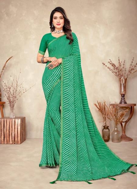 Green Colour Jalpari Vol 4 By Ruchi Daily Wear Saree Catalog 24401 D