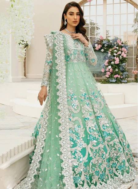 Green Colour KF 123 To 123 E Pakistani Suits Catalog 123 A