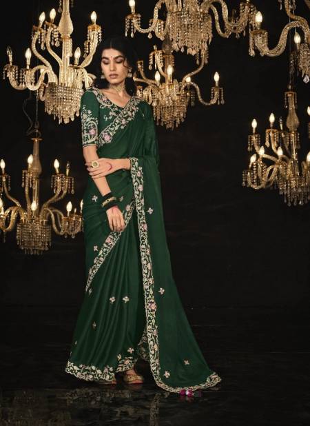 Kajal Vol 14 By Kimora Pure Fancy Fabric Designer Saree Wholesale In Delhi Catalog