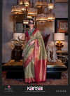 Green Colour Kansai By Rajtex Handloom Weaving Designer Saree Suppliers In India 393006