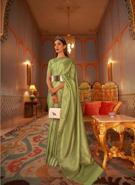 Green Colour Kanupama Silk By Rajtex Wedding Wear Saree Exporters In India 219001