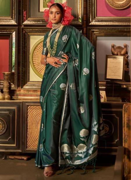 Green Colour Kayakalp Silk Designer Wholesale Function Wear Sarees 285006
