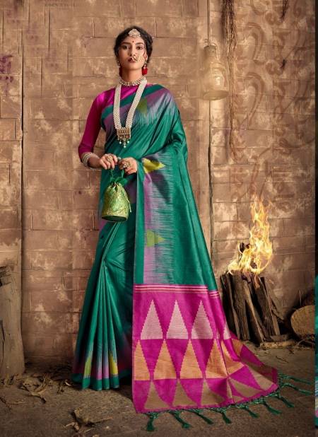 Green Colour Mayur By Fashion Lab Silk Saree Catalog 110