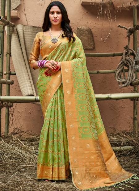 Green Colour Mohini Sangam Function Wear Wholesale Designer Sarees Catalog 1005